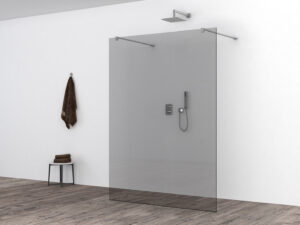 Wiesbaden Slim glasplaat 1400 x 2000 x 8 mm nano rookglas