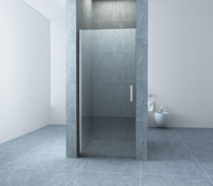 Xellanz Cerra eco nisdeur 1000 x 1950 x 6 mm nano helder glas/chroom