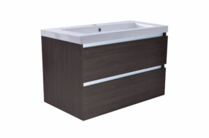 Xellanz Vision onderkast met 2 laden 80 x 46 cm Houtnerf grijs