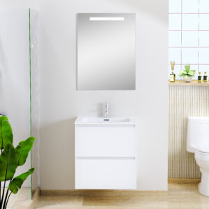 Xellanz Sephia badmeubel compleet met LED spiegel 60 cm mat wit