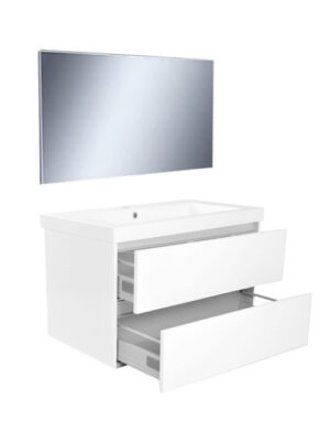 Xellanz Vision meubelset (incl. spiegel) 80cm Wit