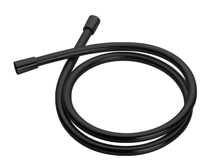 Xenz Pure luxe doucheslang – flexibel silverflex design in hoogwaardig kunststof voor een stijlvolle en duurzame afwerking Zwart mat